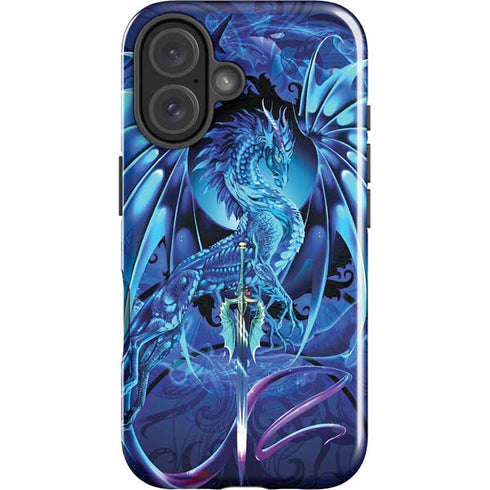 Ice Dragon by Ruth Thompson iPhone 16 Plus Impact Case