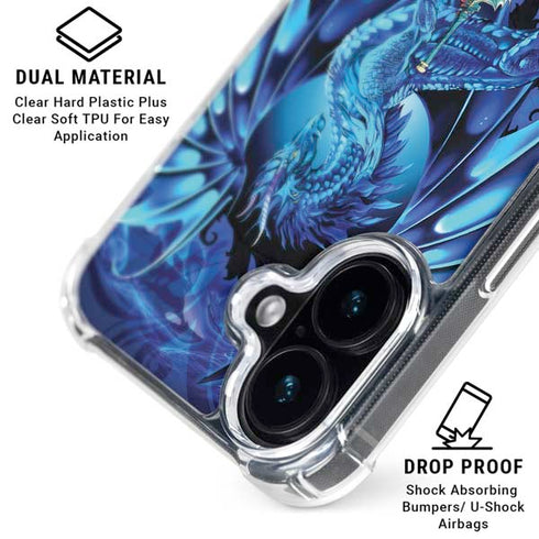 Ice Dragon by Ruth Thompson iPhone 16 Plus MagSafe Case
