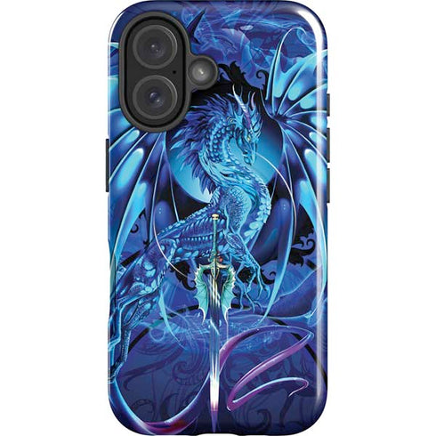 Ice Dragon by Ruth Thompson iPhone 16 Plus Magsafe Impact Case