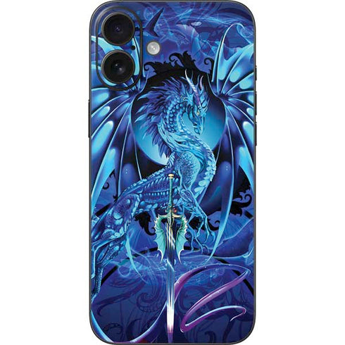 Ice Dragon by Ruth Thompson iPhone 16 Plus Skin