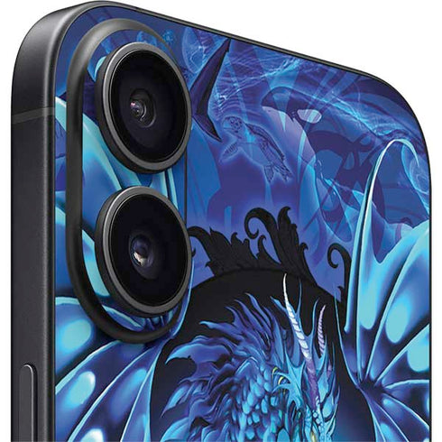 Ice Dragon by Ruth Thompson iPhone 16 Plus Skin