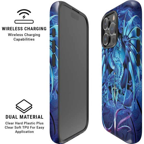 Ice Dragon by Ruth Thompson iPhone 16 Pro Magsafe Impact Case