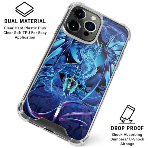 Ice Dragon by Ruth Thompson iPhone 16 Pro Max Clear Case