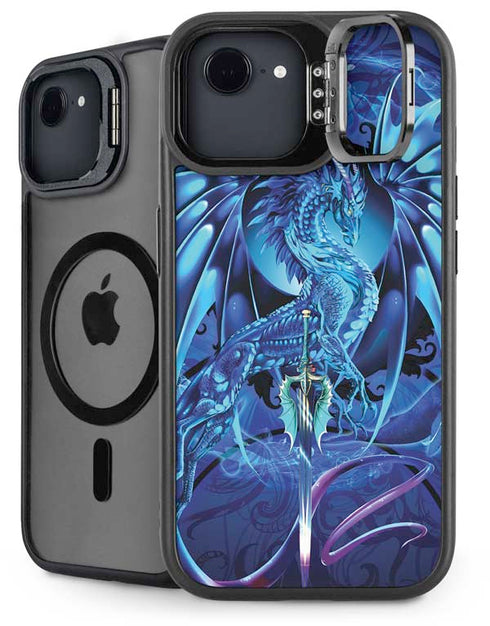 Ice Dragon by Ruth Thompson iPhone 16e Kickstand Case