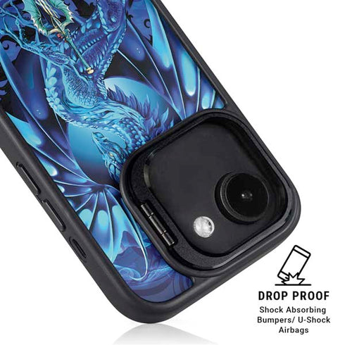 Ice Dragon by Ruth Thompson iPhone 16e Kickstand Case