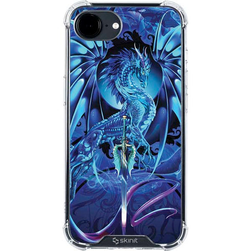 Ice Dragon by Ruth Thompson iPhone 16e Clear Case