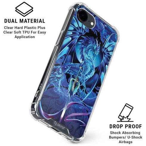 Ice Dragon by Ruth Thompson iPhone 16e Clear Case