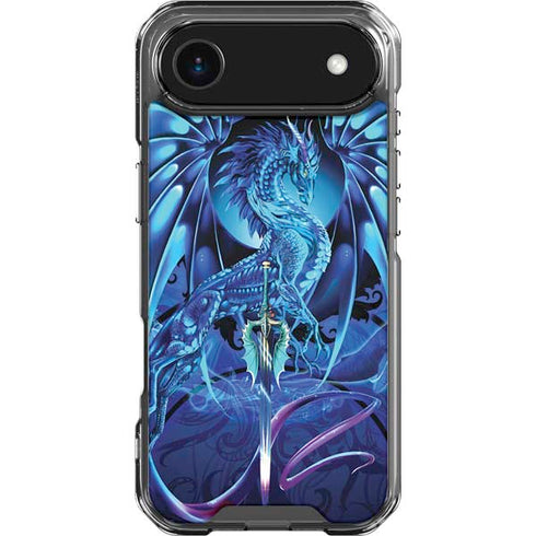 Ice Dragon by Ruth Thompson iPhone 17 Air Clear Case