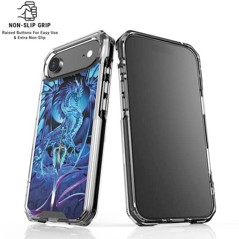 Ice Dragon by Ruth Thompson iPhone 17 Air Clear Case