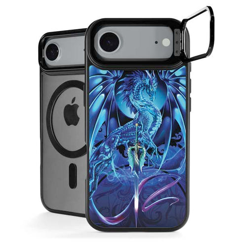 Ice Dragon by Ruth Thompson iPhone 17 Air Kickstand Case