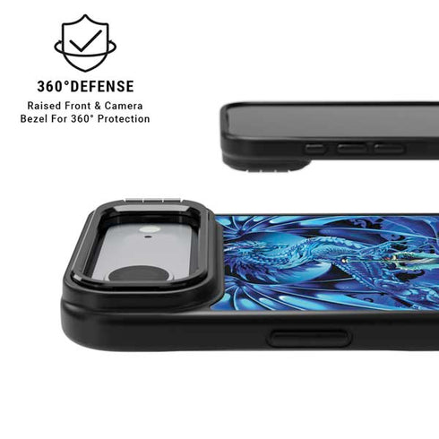 Ice Dragon by Ruth Thompson iPhone 17 Air Kickstand Case