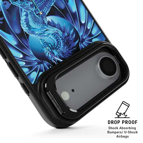 Ice Dragon by Ruth Thompson iPhone 17 Air Kickstand Case