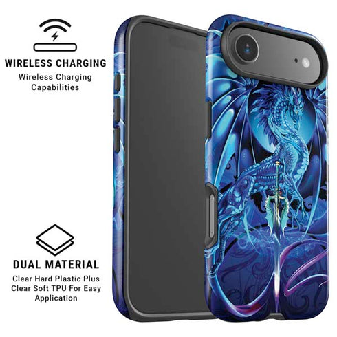 Ice Dragon by Ruth Thompson iPhone 17 Air Magsafe Impact Case