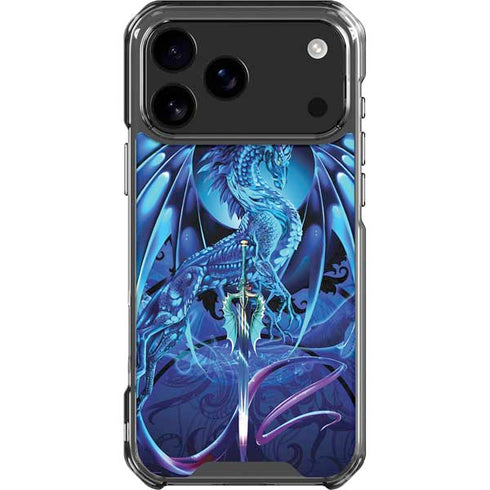 Ice Dragon by Ruth Thompson iPhone 17 Pro Max Clear Case