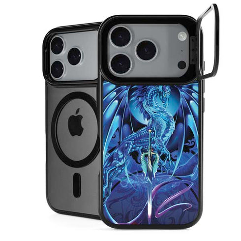Ice Dragon by Ruth Thompson iPhone 17 Pro Max Kickstand Case