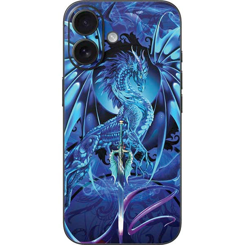 Ice Dragon by Ruth Thompson iPhone 17 Skin