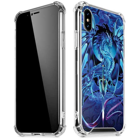 Ice Dragon by Ruth Thompson iPhone X/XS Clear Case