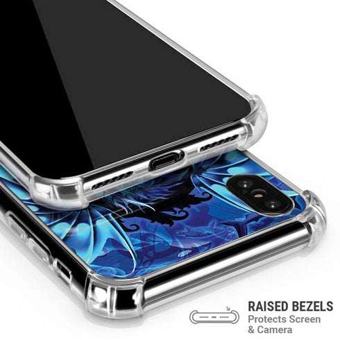 Ice Dragon by Ruth Thompson iPhone X/XS Clear Case