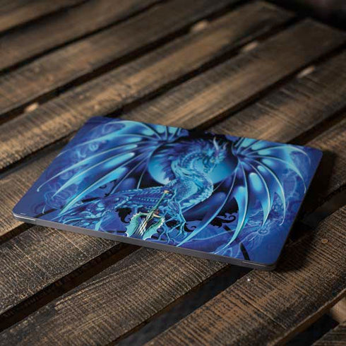 Ice Dragon by Ruth Thompson Apple MacBook Air Skin