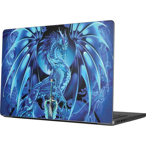 Ice Dragon by Ruth Thompson Apple MacBook Pro 14-inch Skin