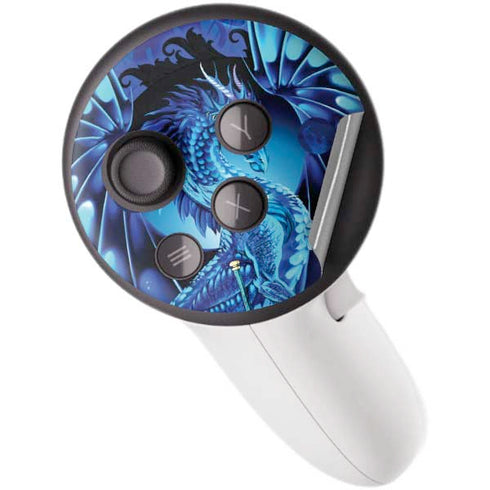 Ice Dragon by Ruth Thompson Meta Quest 3S Skin