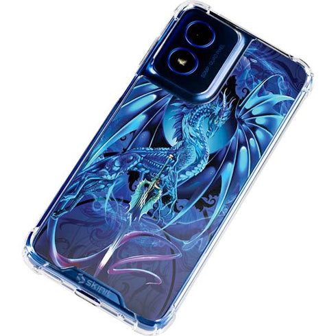 Ice Dragon by Ruth Thompson Moto G 5G (2024) Clear Case