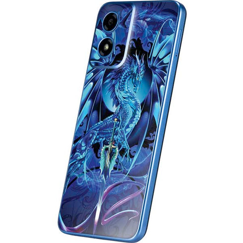 Ice Dragon by Ruth Thompson Moto G Play 4G (2024) Skin
