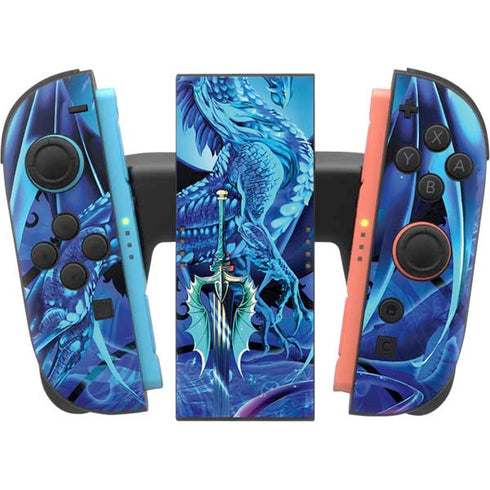 Ice Dragon by Ruth Thompson Nintendo Switch 2 (2025) Joy-Con Controller Skin
