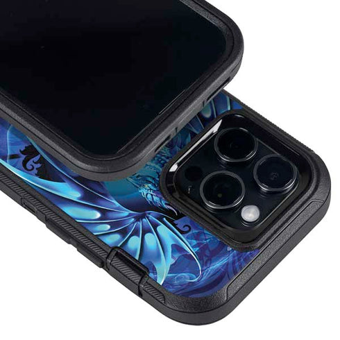 Ice Dragon by Ruth Thompson Otterbox Defender iPhone Skin