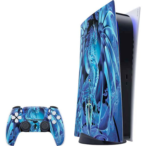 Ice Dragon by Ruth Thompson PlayStation PS5 Skins