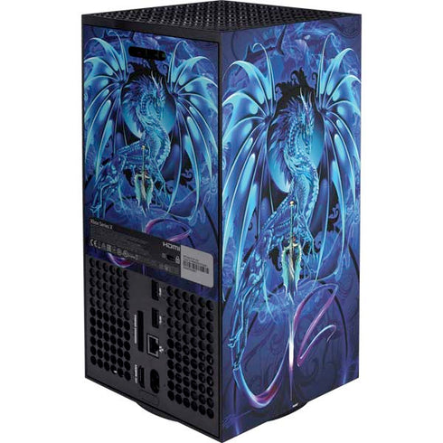 Ice Dragon by Ruth Thompson XBox Series X Digital Edition Bundle Skin