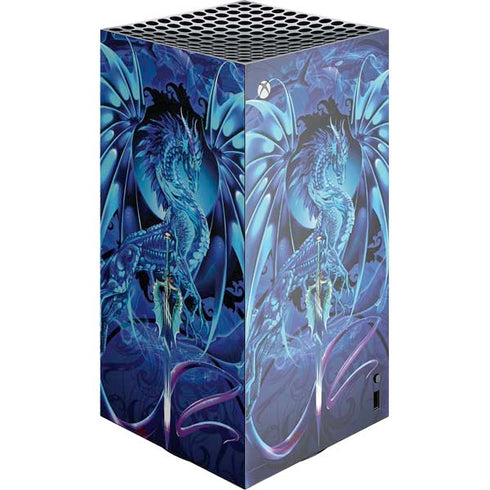 Ice Dragon by Ruth Thompson XBox Series X Digital Edition Console Skin