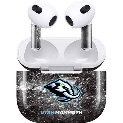 NHL Utah Mammoth Ice Frost Apple AirPods (3rd Gen 2021) Skin