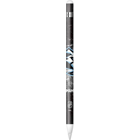 NHL Utah Mammoth Ice Frost Apple Pencil (1st Gen, 2017) Skin