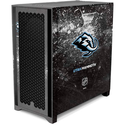 NHL Utah Mammoth Ice Frost Corsair 4000D Tempered Glass Mid-Tower ATX Case Skin
