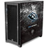 NHL Utah Mammoth Ice Frost Corsair 4000D Tempered Glass Mid-Tower ATX Case Skin