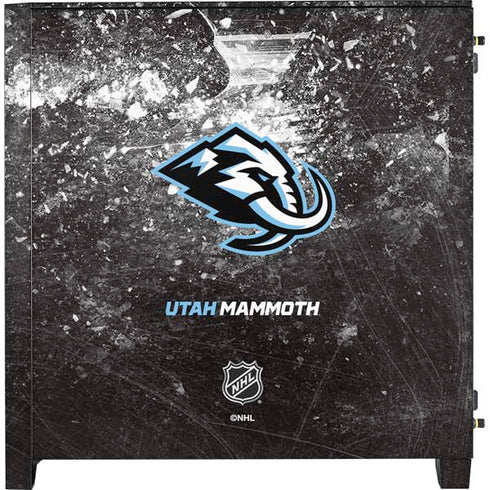 NHL Utah Mammoth Ice Frost Corsair 4000D Tempered Glass Mid-Tower ATX Case Skin