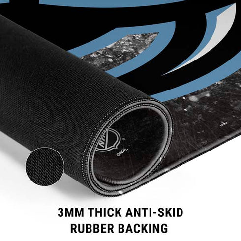 NHL Utah Mammoth Ice Frost Gaming Mouse Pad