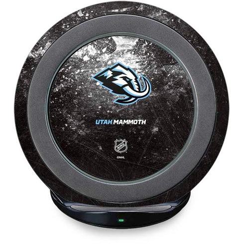 NHL Utah Mammoth Ice Frost Fast Charge Wireless Charging Stand Skin