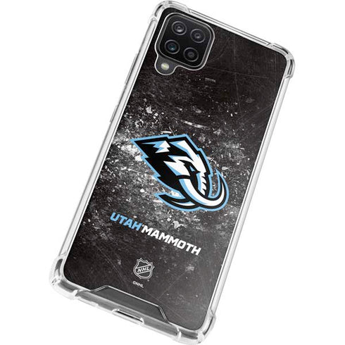 NHL Utah Mammoth Ice Frost Galaxy A12 Clear Case