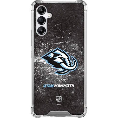 NHL Utah Mammoth Ice Frost Galaxy A15 5G Clear Case