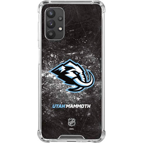 NHL Utah Mammoth Ice Frost Galaxy A32 5G Clear Case