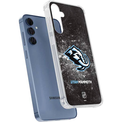 NHL Utah Mammoth Ice Frost Galaxy A35 5G Clear Case