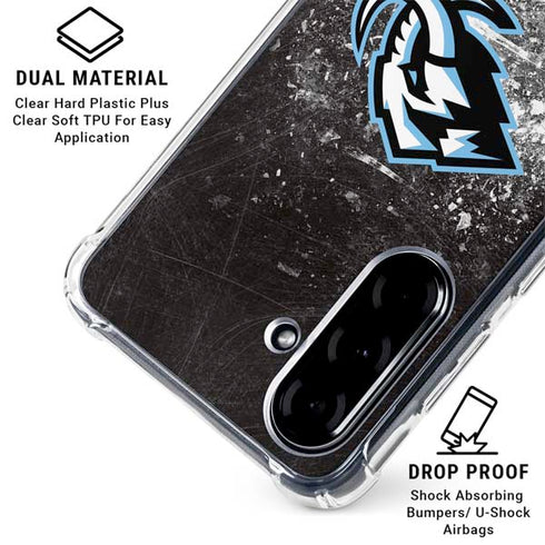 NHL Utah Mammoth Ice Frost Galaxy A36 5G Clear Case