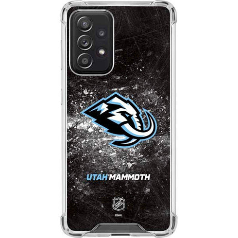 NHL Utah Mammoth Ice Frost Galaxy A52 5G Clear Case
