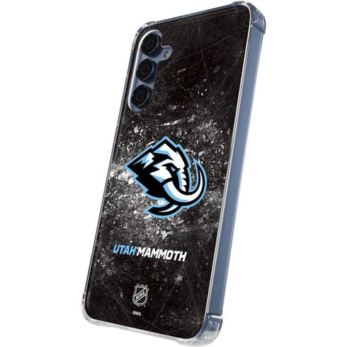 NHL Utah Mammoth Ice Frost Galaxy A55 5G Clear Case