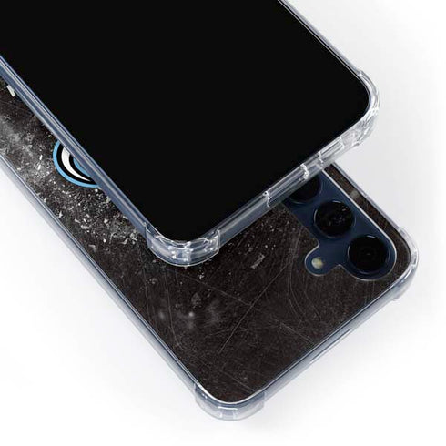 NHL Utah Mammoth Ice Frost Galaxy A55 5G Clear Case