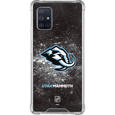 NHL Utah Mammoth Ice Frost Galaxy A71 5G Clear Case