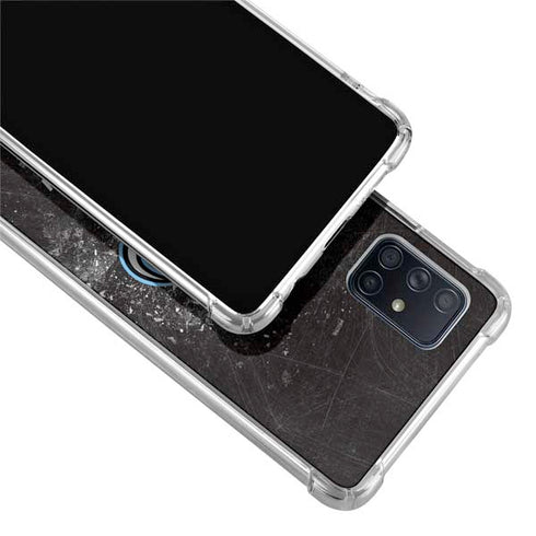 NHL Utah Mammoth Ice Frost Galaxy A71 5G Clear Case