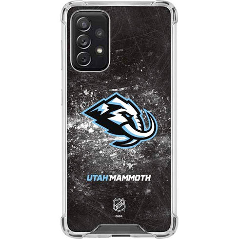 NHL Utah Mammoth Ice Frost Galaxy A72 5G Clear Case